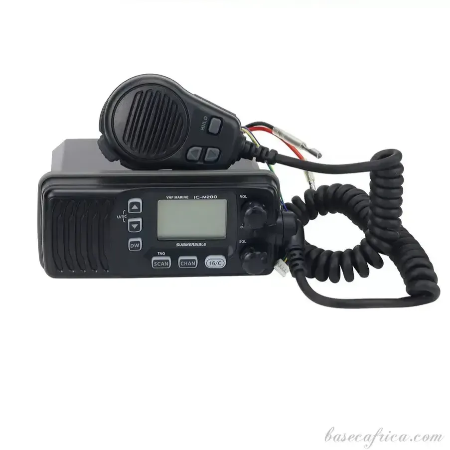 ICOM IC-M200 Base – 25W Waterproof VHF Marine Two-Way Radio