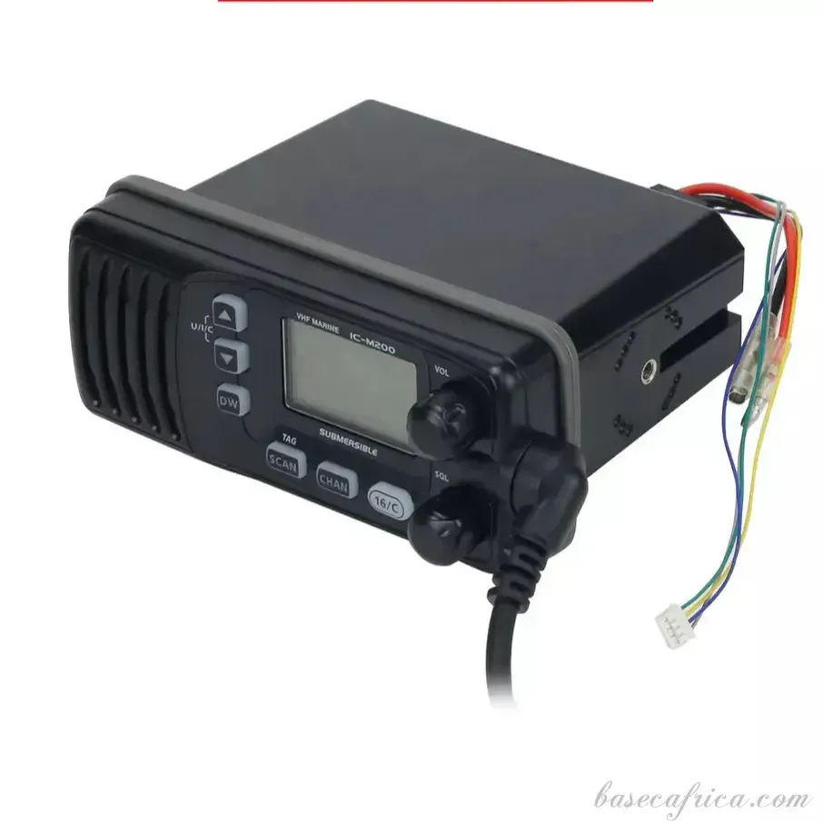 ICOM IC-M200 Base – 25W Waterproof VHF Marine Two-Way Radio