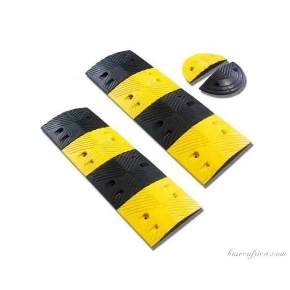6 Meter Rubber Speed Bump With Cap