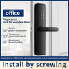 Basec BAS124 Smart Lock With Password, Wifi, Fingerprint, Tuya App, Etc