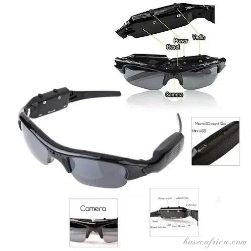 Hidden Spy Camera Sunglasses