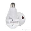Wi-fi Panoramic CCTV Spy Hidden Camera Bulb