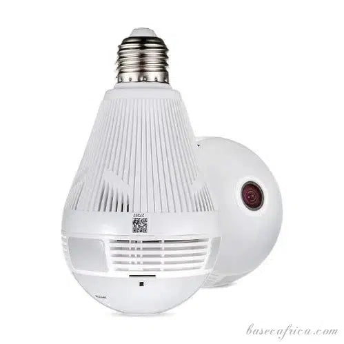 Wi-fi Panoramic CCTV Spy Hidden Camera Bulb