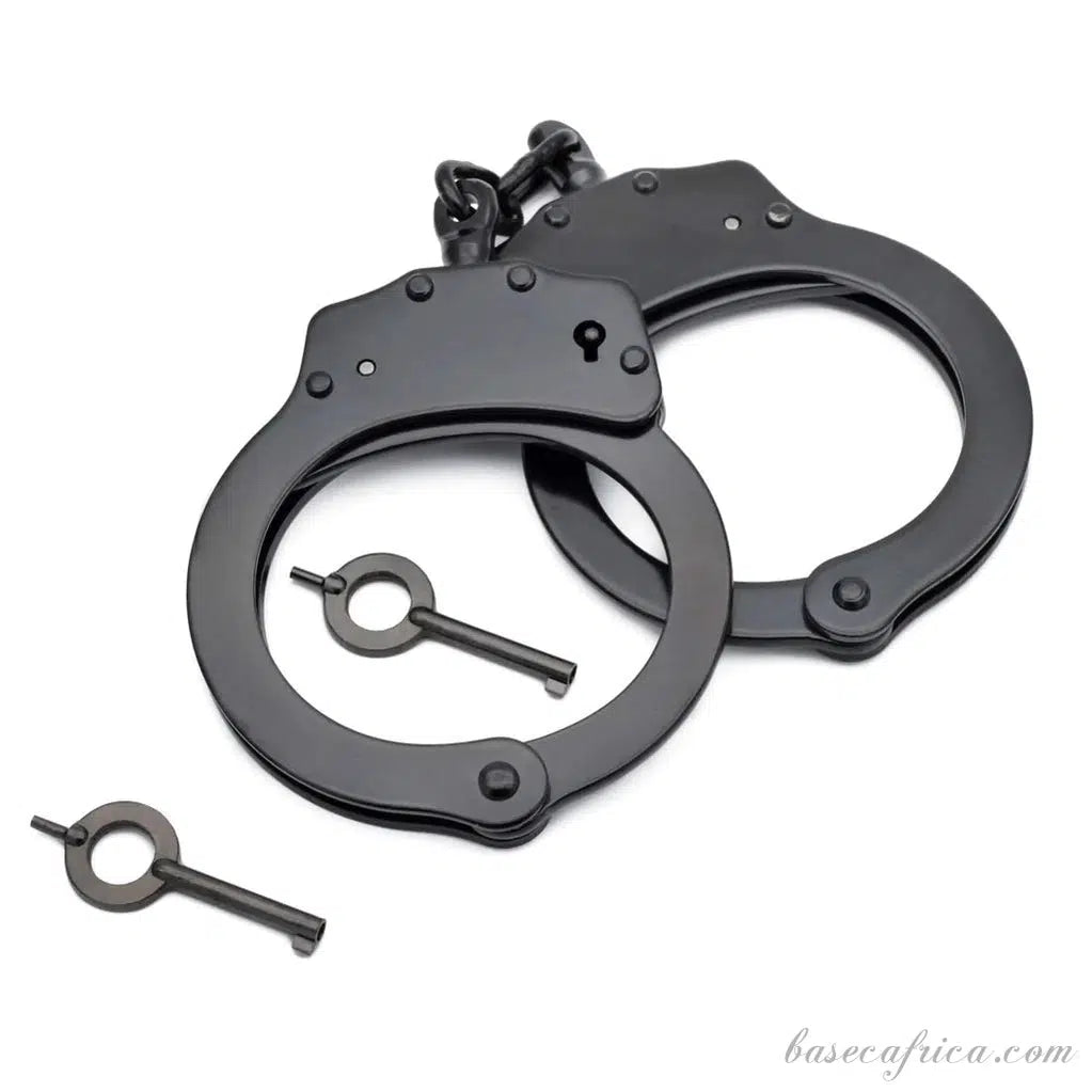 Black Hinged/ Chain Handcuff