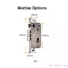 BAS45H Hotel Door Lock With RFID Card And App