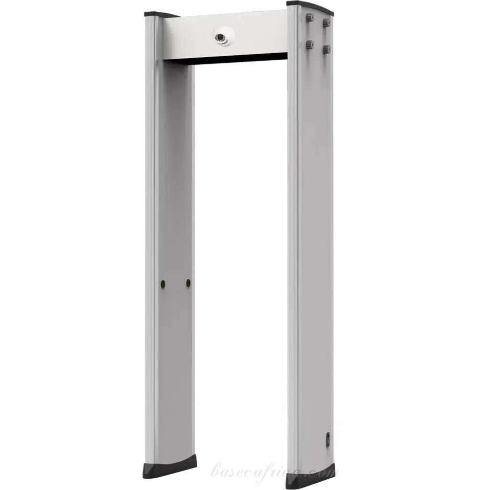 BAS06Z-C 6 Zones CCTV Cameras Walk Through Metal Detector