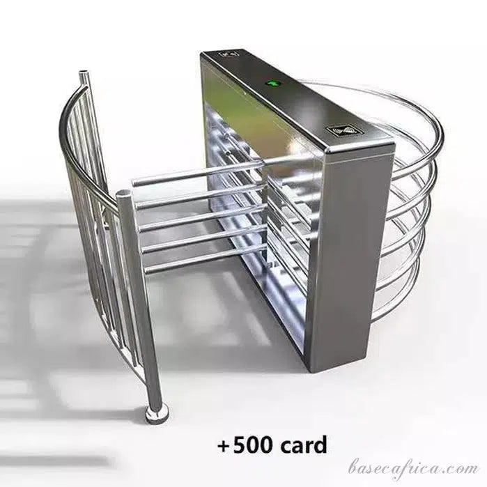 Stainless Steel Half Height Single Lane Turnstile Gate