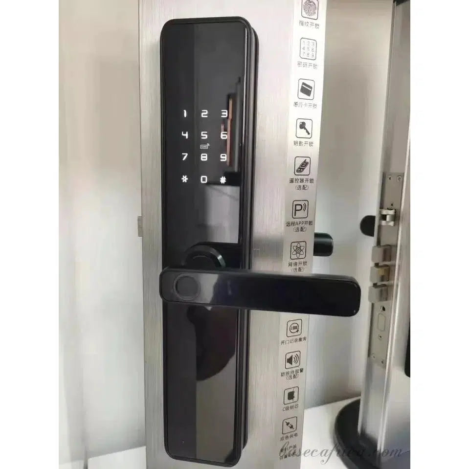 BAS154 App, Password, Fingerprint, Card, USB Port, Key Smart Lock
