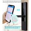 BAS141 Password, Card, Key, App, Emergency Port TT Lock Smart Lock