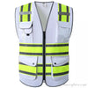 High Visibility Reflective Safety Vest With Functional Pockets