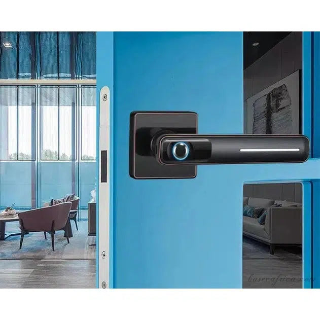 BAS158 Biometric, Fingerprint, Emergency Port, Key Smart Lock