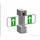 Two way Vertical Swing Turnstile Door