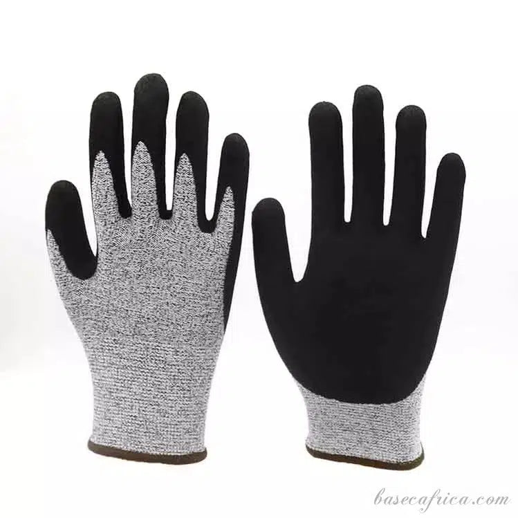 Great Grip Cut Resistant Level 5 Work Safety Gloves.