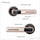 BAS158 Biometric, Fingerprint, Emergency Port, Key Smart Lock