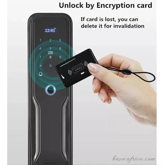 Basec BAS146 App, Automatic Fingerprint, Password, Card Smart Lock