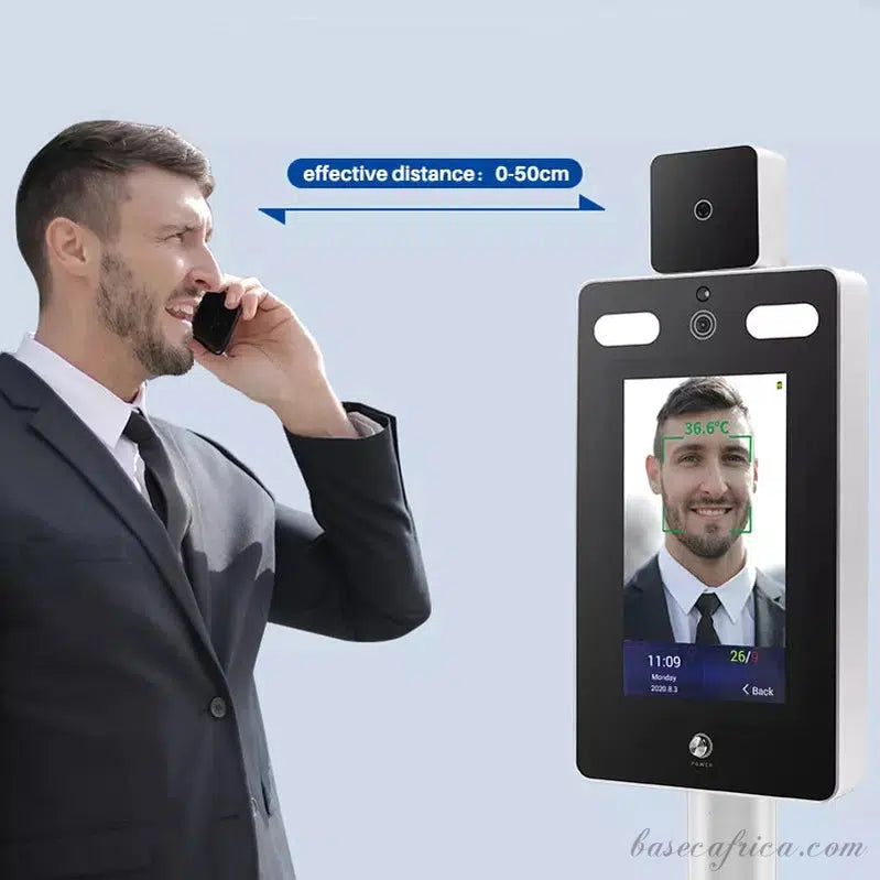 Android and IOS Ai Face Recognition and Temperature Detection Camera System