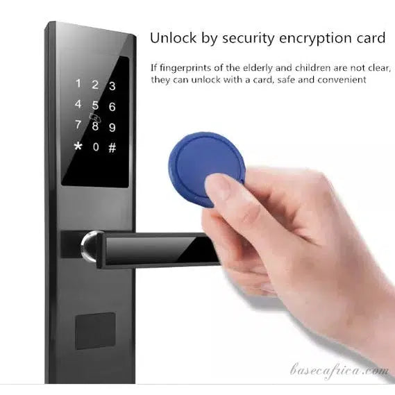 BAS140HL Basec Hotel Locks with Password, Key and Mobile App