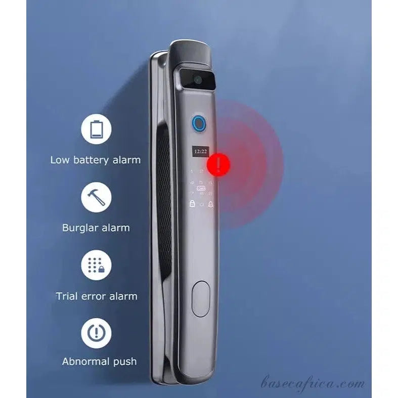 BAS171 Smart Lock With App, Password, Fingerprint, Card, And Key.