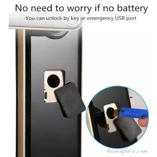 BAS141 Password, Card, Key, App, Emergency Port TT Lock Smart Lock