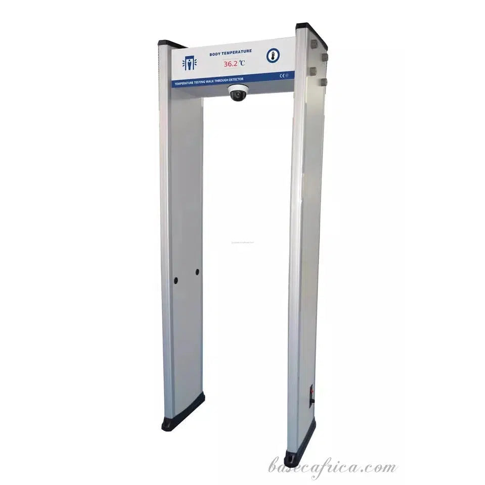 Walkthrough Metal Detector With Infrared Thermometer