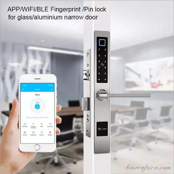 BAS160 Smartphone, Wifi, Fingerprint, Passcode, Card, Key, Smart Lock