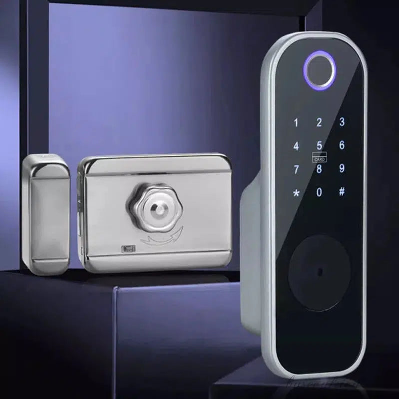 BAS152 Wifi, Remote Control, Double Sided, Waterproof, Fingerprint, Key, Card, Smart Lock