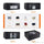 BAS054 Wall/Table Fireproof Safe Smart Lock With Code, App And Key.
