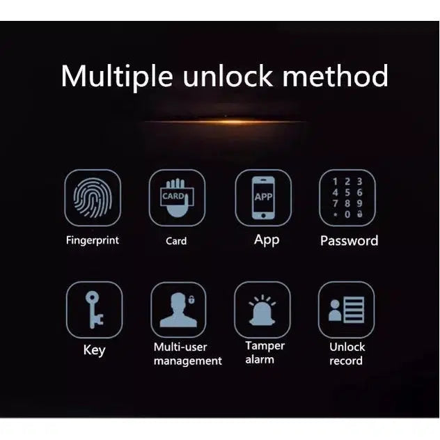 BAS165 App, Password, Card, Key, Smart Lock