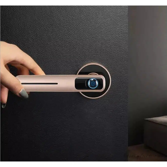 BAS158 Biometric, Fingerprint, Emergency Port, Key Smart Lock