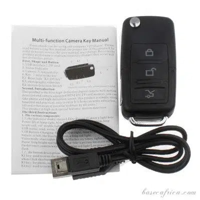 Hidden Spy Camera Car Key Remote/ Holder
