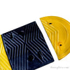 1 Meter 70mm Rubber Speed Bump With Cap