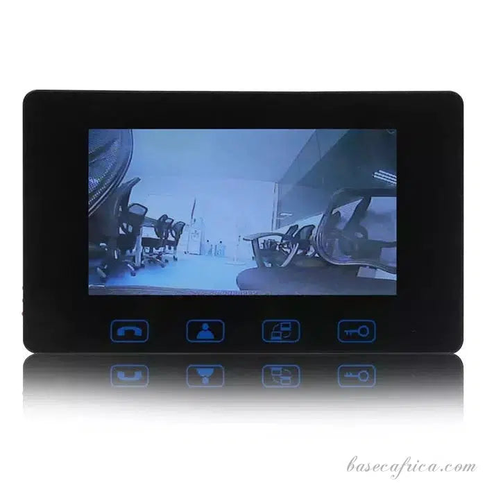 IP66 Rainproof AC Power Touch Key Wired Cmos Camera Video Door Phone