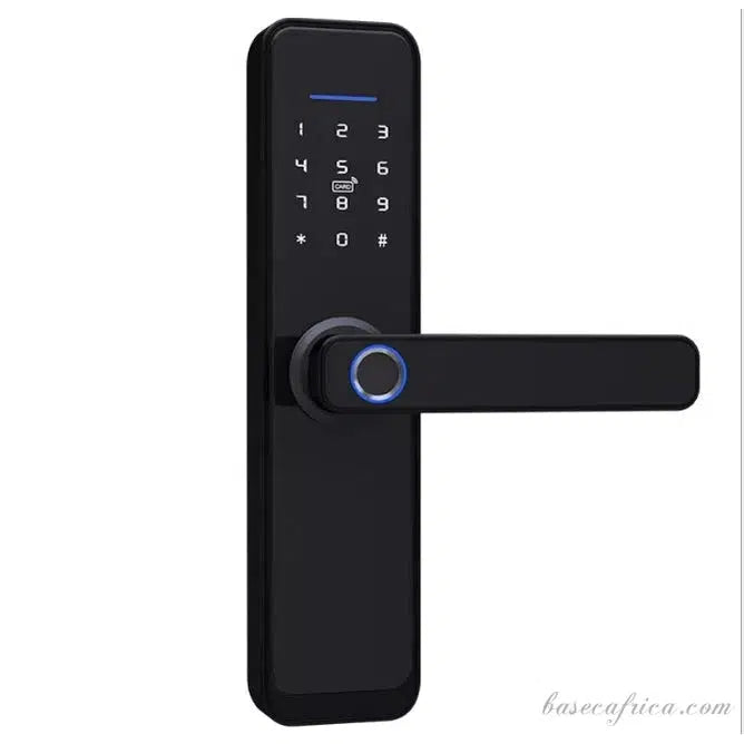 BAS121 SMART LOCK: CODE, BELL, BIOMETRIC, CARD, APP, KEY, WIFI