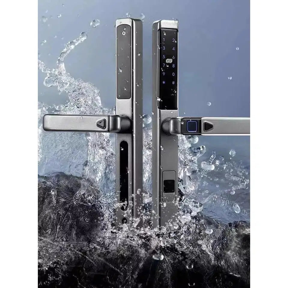 Basec BAS149 App, Password, Fingerprint, IC Card, Key, USB Port Smart Lock