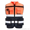 High Visibility Reflective Safety Vest With Functional Pockets