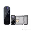 BAS152 Wifi, Remote Control, Double Sided, Waterproof, Fingerprint, Key, Card, Smart Lock
