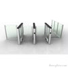 Pedestrian Swing Turnstile With RFID, Barcode Barrier (1 Set)