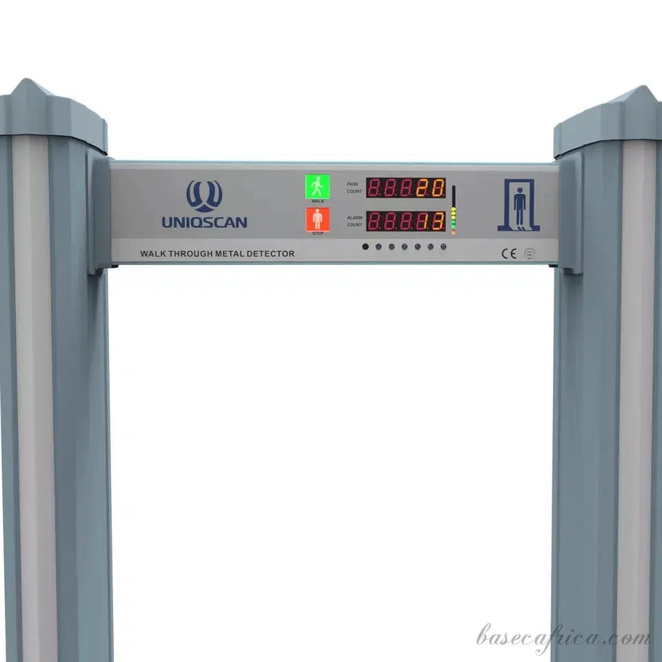 Uniqscan 18 Zones Full Body Walk Through Metal Detector