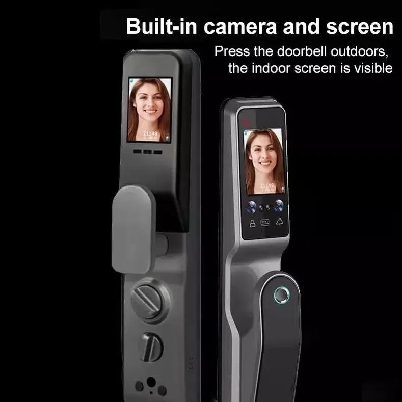 Basec BAS167 Smart Lock Face Recognition, Palmprint, Fingerprint, App, Card, Key, Password