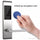 BAS161 App, Password, Card, Emergency Port, Key Smart Lock