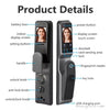 Basec BAS167 Smart Lock Face Recognition, Palmprint, Fingerprint, App, Card, Key, Password