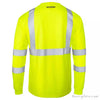 Breathable Construction Long Sleeve Pullover High Visibility Reflective Shirt