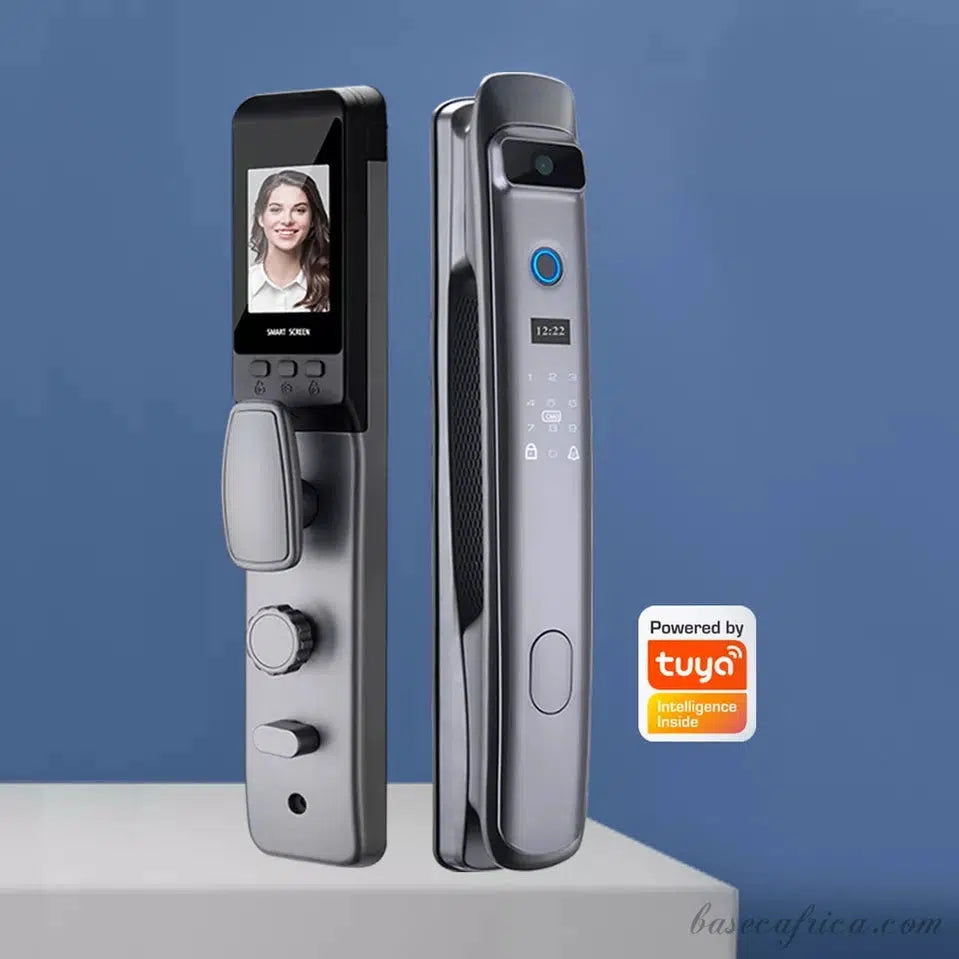 BAS171 Smart Lock With App, Password, Fingerprint, Card, And Key.