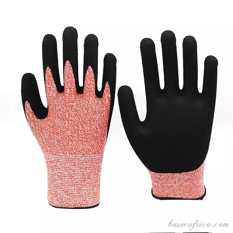 Great Grip Cut Resistant Level 5 Work Safety Gloves.