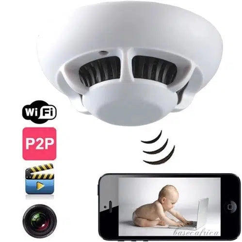 Hidden Spy Camera Wi-Fi Smoke Detector