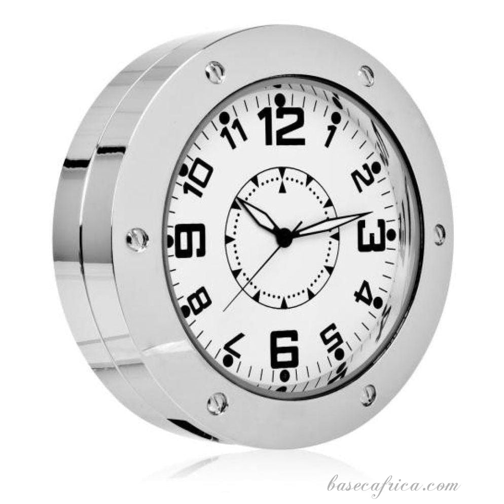 Analog Spy Camera Table Clock