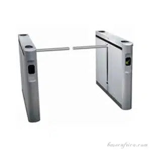 Basec BAS-FTB01 Flap Turnstile Gate With RFID Card, And Reader Access ( 1 Set )