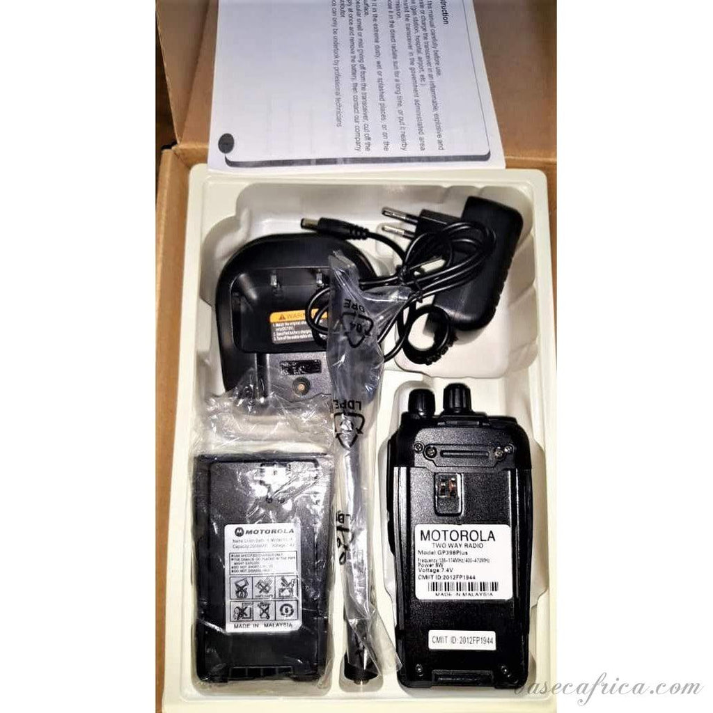Motorola Gp398 Plus Walkie Talkie