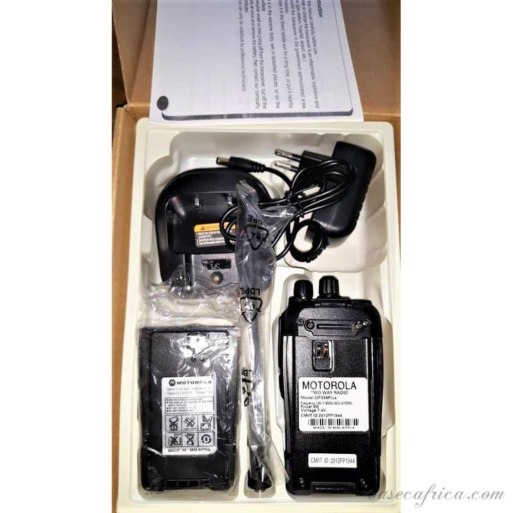 Motorola Gp398 Plus Walkie Talkie