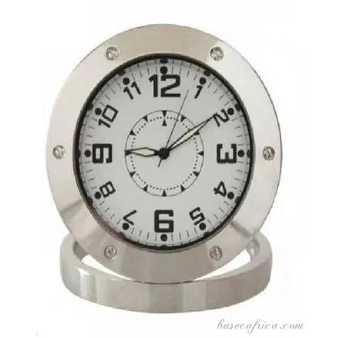 Analog Spy Camera Table Clock